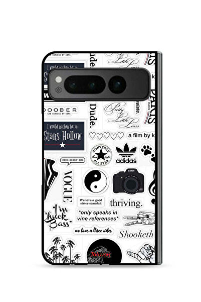 Tolwak غطاء الحماية لجهاز Google Pixel Fold 5G يتحدث فقط