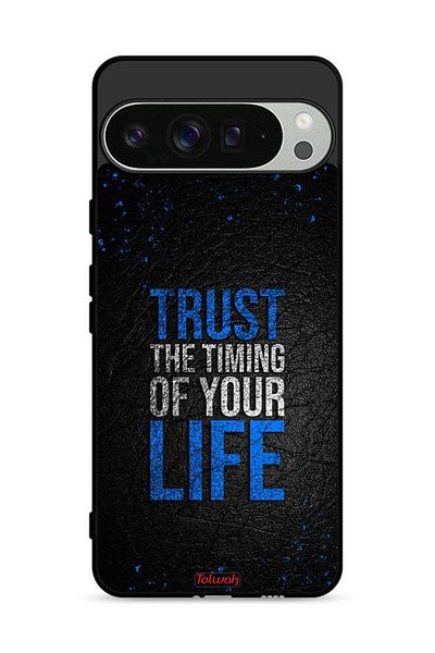 Tolwak Google Pixel 9 Pro Protective Case Cover Trust The Timing Of Your Life