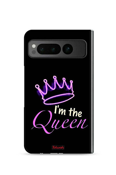 Tolwak غطاء حماية لجهاز جوجل بيكسل فولد 5G أنا الملكة