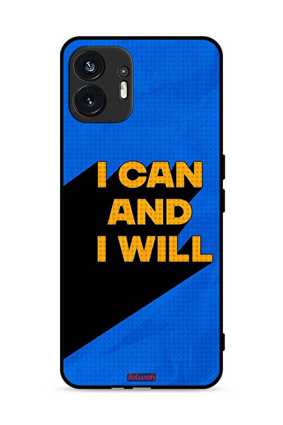 Tolwak غطاء حماية لهاتف Nothing Phone (2) 5G، أستطيع وسأفعل