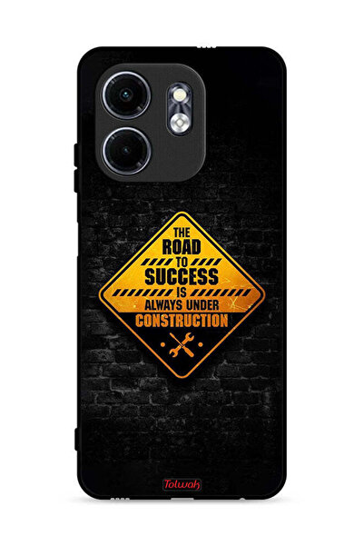 Tolwak غطاء حماية لهاتف Infinix Hot 50i 4G الطريق إلى النجاح دائمًا قيد الإنشاء