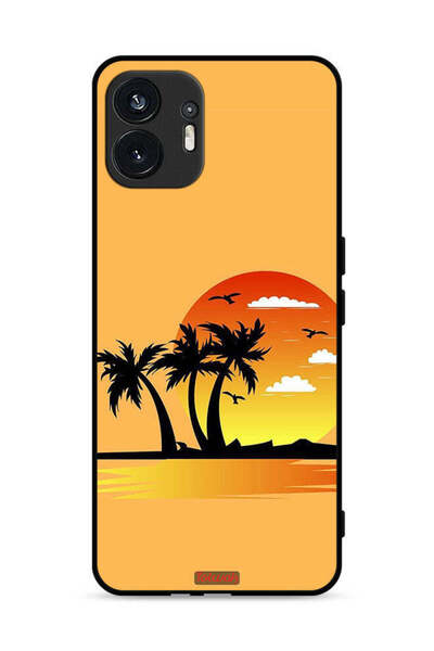 Tolwak Nothing Phone (2) 5G Protective Case Cover Drawing Abstract Design