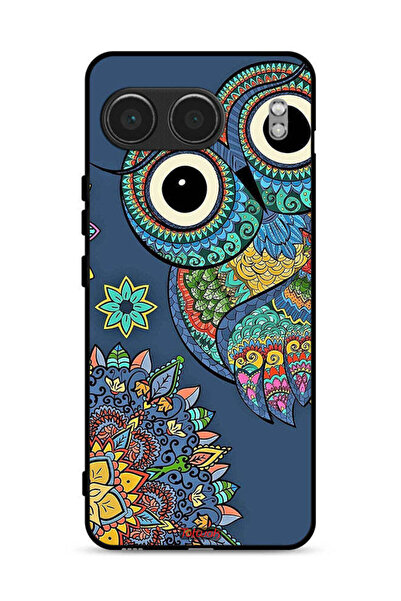 Tolwak غطاء حماية لهاتف OnePlus Nord 4 5G بنقشة بومة زهرية