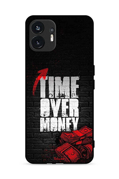 Tolwak غطاء حماية لهاتف Nothing Phone (2) 5G الوقت على المال