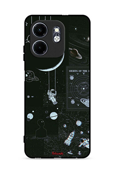 Tolwak غطاء حماية لهاتف إنفينيكس سمارت 9 4G - مدارات الكواكب