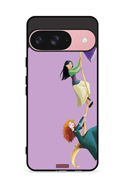 Tolwak غطاء حماية لهاتف Google Pixel 9 بتصميم فن تسلق الفتيات