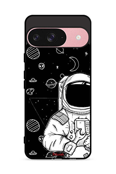 Tolwak غطاء حماية لجهاز Google Pixel 9 بتصميم رائد فضاء