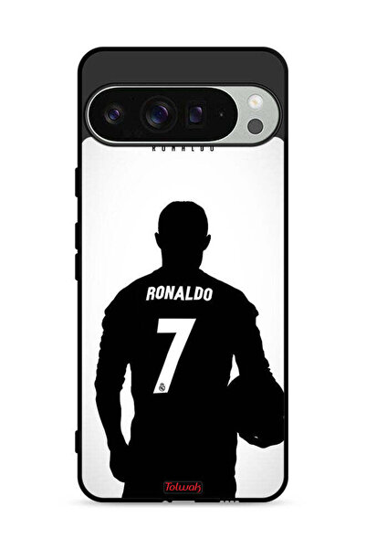 Tolwak غطاء حماية لهاتف Google Pixel 9 Pro XL بقناع كريستيانو رونالدو