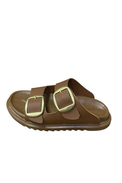 Shoes Women's Buckle Thick Sole Slippers