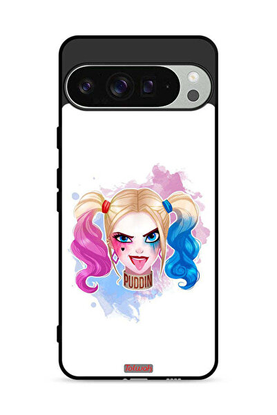 Tolwak غطاء حماية لهاتف Google Pixel 9 Pro برسومات هارلي كوين