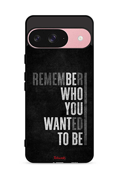 Tolwak غطاء حماية لجهاز Google Pixel 9 تذكر من أردت أن تكون