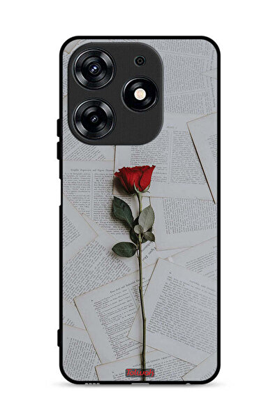 Tolwak غطاء حماية لهاتف تكنو سبارك 10 برو 4G وردي على ورق