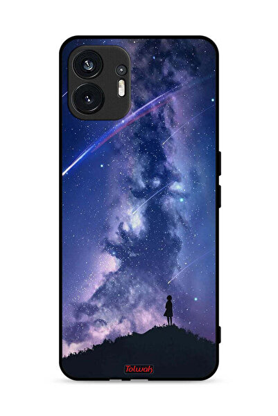 Tolwak Nothing Phone (2) 5G Protective Case Cover Moving Stars