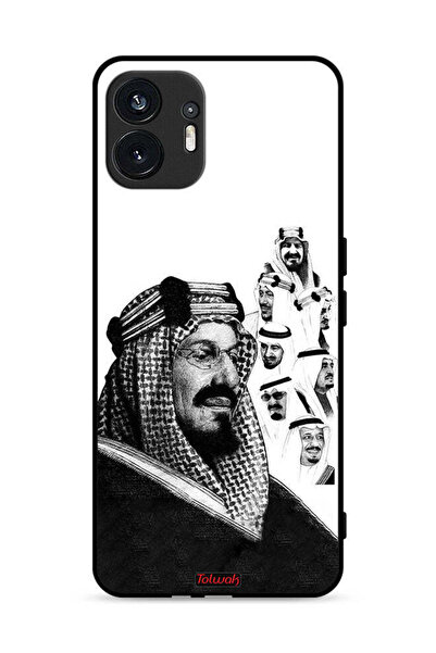 Tolwak Nothing Phone (2) 5G Protective Case Cover Kings Of Saudi Arabia BW Po...