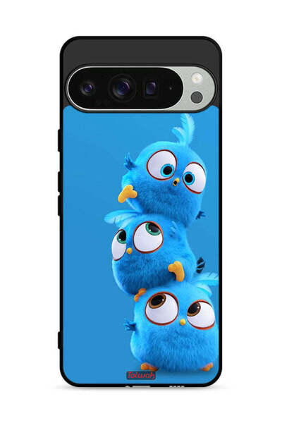 Tolwak غطاء حماية لجهاز Google Pixel 9 Pro بنقشة طيور لطيفة