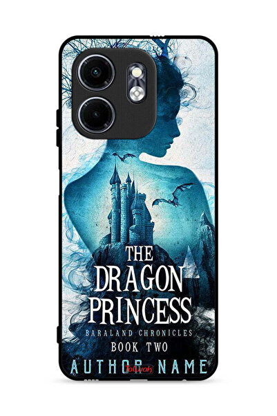 Tolwak غطاء حماية لهاتف Infinix Smart 9 4G بتصميم أميرة التنين