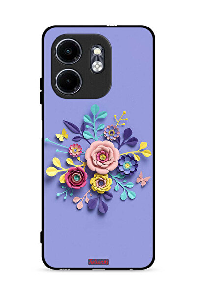 Tolwak غطاء حماية لهاتف إنفينيكس سمارت 9 4G برسومات زهور فنية