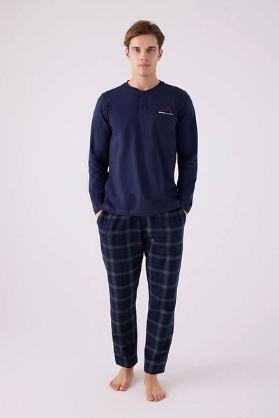 Arnetta Men's Double Suit - Navy Blue