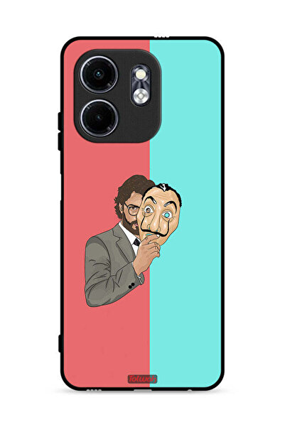 Tolwak غطاء حماية لهاتف Infinix Smart 9 4G من تصميم البروفيسور آرت