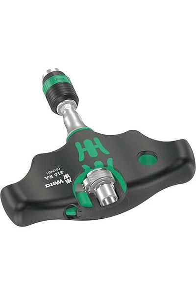 ShopZum 05023461001 416 Out t Handle End Screwdriver, Ratchet Function and Rapidaptor Quick Change