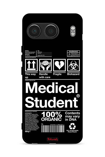 Tolwak غطاء حماية لهاتف OnePlus Nord 4 5G، ملصق طالب الطب