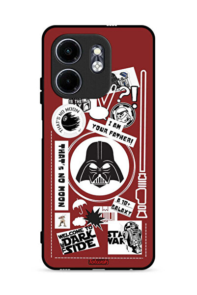 Tolwak غطاء حماية لهاتف Infinix Smart 9 4G ملصق Welcome To The Dark Side