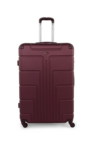 Senator Travel Bags Suitcase A1012 4 Pcs Hard Casing Trolley Luggage Set Burgundy