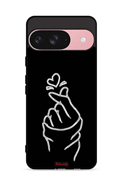 Tolwak غطاء حماية لهاتف Google Pixel 9 من Snap Love