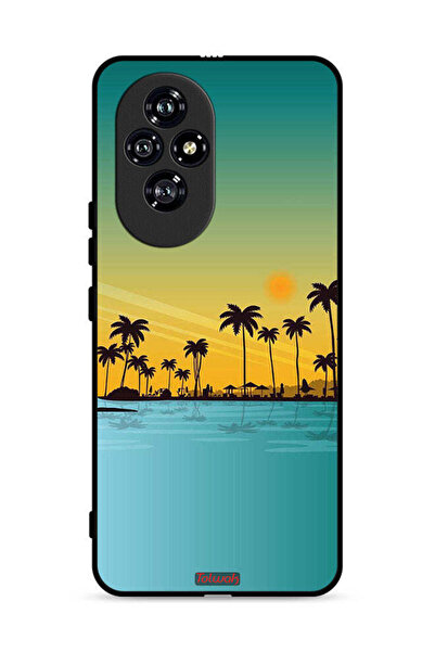 Tolwak غطاء حماية لهاتف Honor 200 5G بطبعة فن تجريدي
