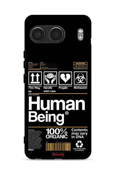 Tolwak غطاء حماية لهاتف OnePlus Nord 4 5G، ملصق إنسان