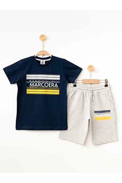 Giyinse بدلة صيفية للأولاد من ماركويرا باللون الأزرق الداكن