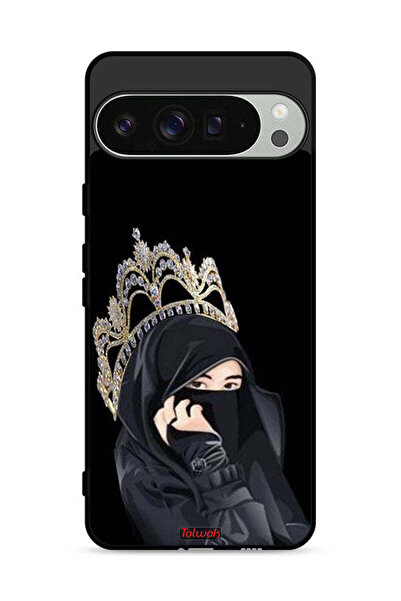 Tolwak غطاء حماية لهاتف Google Pixel 9 Pro بتصميم فتاة الملكة