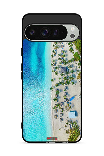Tolwak غطاء حماية لجهاز Google Pixel 9 Pro XL بلون الشاطئ