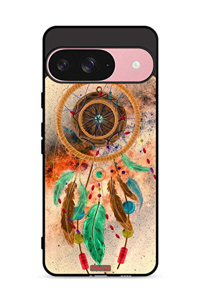 Tolwak غطاء حماية لجهاز Google Pixel 9 بتصميم ماندالا ريش معلق
