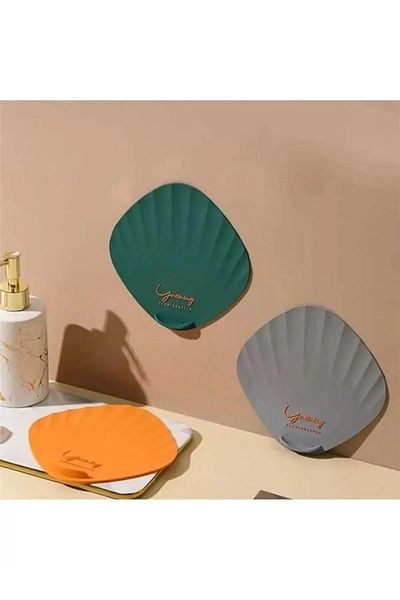STOREMAX Seashell Patterned Anti-Bad Odor Silicone Mat Bathroom Kitchen Sink Balcony Spigot Cover