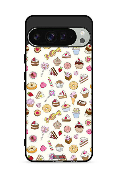 Tolwak غطاء حماية لجهاز Google Pixel 9 Pro بنمط العناصر المفضلة