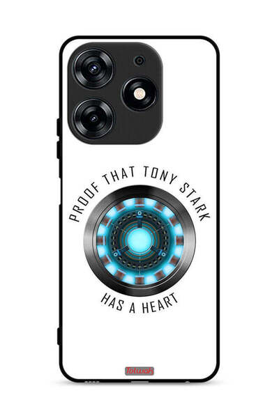 Tolwak غطاء حماية لهاتف Tecno Spark 10 Pro 4G دليل على أن توني ستارك لديه قلب