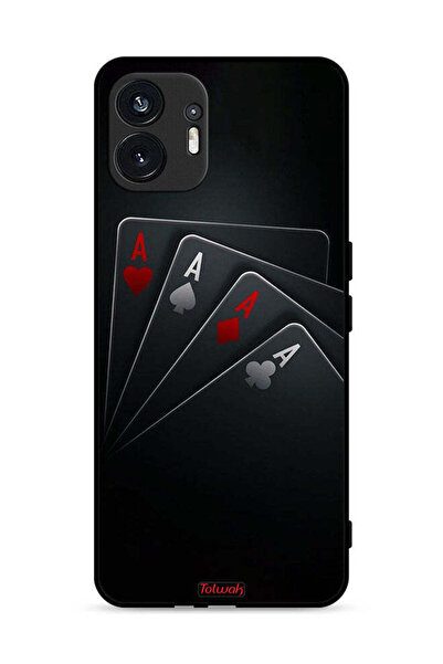 Tolwak Nothing Phone (2) 5G Protective Case Cover Cards A