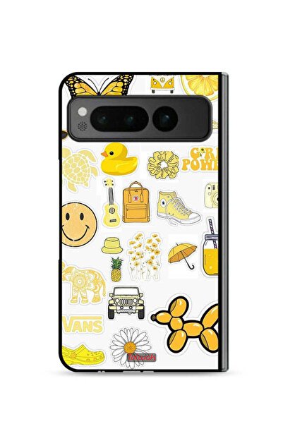 Tolwak غطاء حماية لهاتف جوجل بيكسل فولد 5G - علامات أنثوية