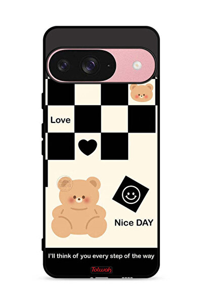 Tolwak غطاء حماية لجهاز Google Pixel 9 سأفكر فيك في كل خطوة على الطريق