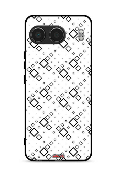 Tolwak غطاء حماية لهاتف OnePlus Nord 4 5G بتصميم مربع تجريدي فني رقمي