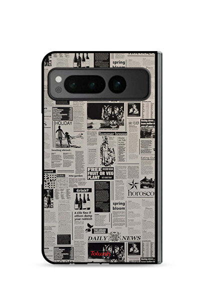 Tolwak غطاء حماية لهاتف Google Pixel Fold 5G مع تسجيل صحفي