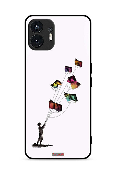 Tolwak Nothing Phone (2) 5G Protective Case Cover Kites Of Book