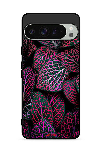 Tolwak غطاء حماية لجهاز Google Pixel 9 Pro بنقشة أوراق سالجا