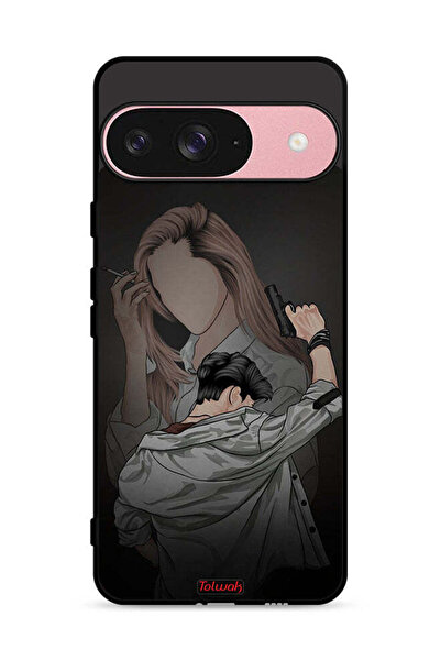 Tolwak غطاء حماية لهاتف Google Pixel 9 - عصابة زوجين