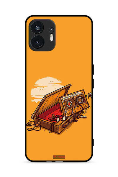 Tolwak غطاء حماية لهاتف Nothing Phone (2) 5G، فن الكاسيت والشريط