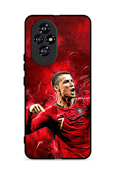 Tolwak غطاء حماية لهاتف Honor 200 5G كريستيانو رونالدو