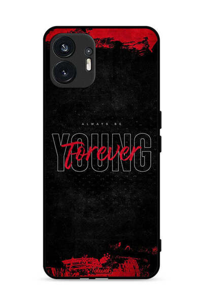 Tolwak Nothing Phone (2) 5G Protective Case Cover Forever Young
