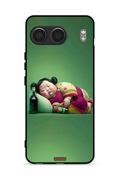 Tolwak غطاء حماية لهاتف OnePlus Nord 4 5G بتصميم فتاة سمينة