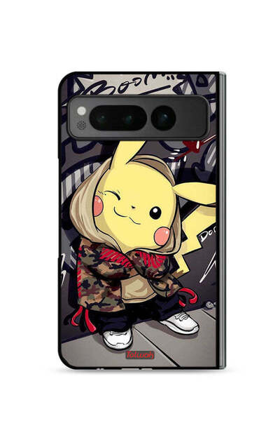 Tolwak غطاء حماية لجهاز جوجل بيكسل فولد 5G - تصميم Pichku Art